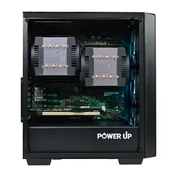 Двопроцесорна робоча станція Power Up #373 AMD EPYC 7551 x2/128 GB/SSD 1TB/NVIDIA Quadro RTX A4000 16 Gb - мініатюра 3