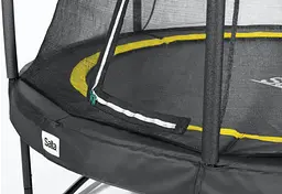 Батут із внутрішньою сіткою Comfort Salta Edition 5 футів 153 см чорний (8719425453835) - мініатюра 2