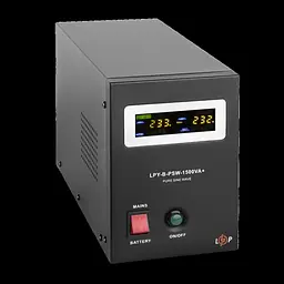 ДБЖ з правильною синусоїдою LogicPower 24V LPY-B-PSW-1500VA + 1050 Вт 10A/15A - мініатюра 3