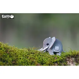Пазл Eugy 3D Зоопарк Слон (XEG-010) - мініатюра 5