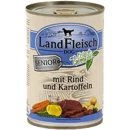 Консерви для літніх собак LandFleisch Senior Dog mit Rind und Kartoffeln (яловичина, картопля) 400 г