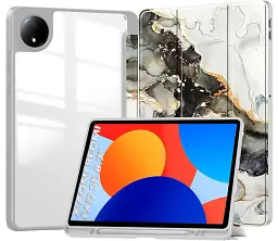 Чохол до планшета BeCover Soft Edge TPU Xiaomi Redmi Pad SE 8.7" Gray Marble (712575) - мініатюра 5