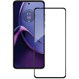 Скло захисне ACCLAB Full Glue Moto G84 Black (1283126582332) - мініатюра 2