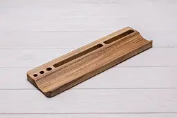 Підставка з дерева для гаджета ecoWalnut 320x95x18 мм - мініатюра 6
