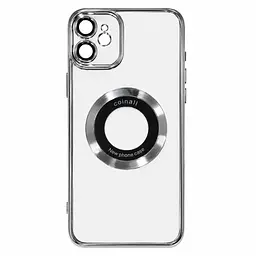Магнітний чохол XON PhoneCase Magnetic для iPhone 11 (PCMC1111100G 8178) Сірий/Прозорий