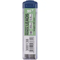 Набор грифелей для карандашей Yes Fusion HB 0,5 х 60 mm 20 шт. в уп (300138)