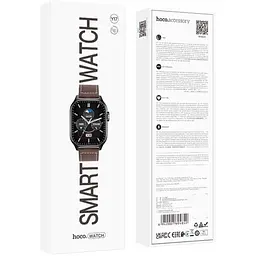 Смарт годинник з підтримкою дзвінків HOCO Y17 Smart sports watch (call version) чорний - мініатюра 7