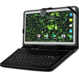 Планшет-телефон Hoozo MT116 2GB RAM Gold + Чохол-клавіатура - мініатюра 2