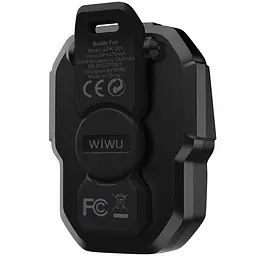 Bluetooth Колонка WiWU SPK-001 Buddy Fun with Magnetic Clip Black - мініатюра 3
