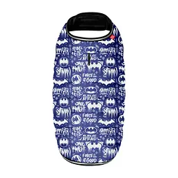 Курточка-накидка для собак Waudog Clothes, Бетмен блакитно-білий, M