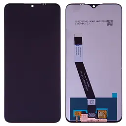 Дисплей для Xiaomi Poco M2, Redmi 9, чорний, без рамки, , M2004J19G, M2004J19C