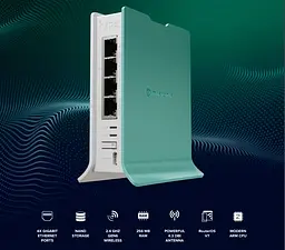 Бездротовий маршрутизатор (роутер) Mikrotik hAP ax lite (L41G-2axD) [86839] - мініатюра 5