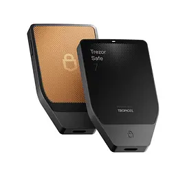 Апаратний гаманець для криптовалют Trezor Model Safe 7 Bitcoin Orange (TMS7BO)