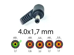 Блок живлення для Lenovo 320-14IAP, 320-14AST, 320-17IKB (20V 2.25A 45W (4.0x1.7))(Квадратний з виделкою) - мініатюра 2