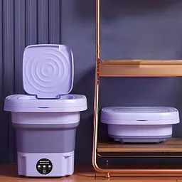 Портативна складна 6,5 літрова міні-пральна машина 643 • Folding Washing Machine пральна машина - мініатюра 5