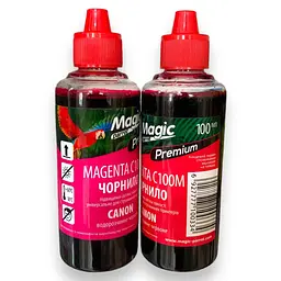 Чорнила універсальні Magic Parrot Premium для Canon C100M magenta 100 мл (4558799199) - мініатюра 2