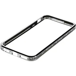Бампер Shengo SG03 Metal Bumper iPhone 5 Silver - мініатюра 4