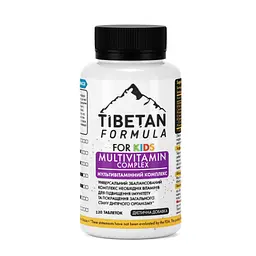 Мультивітамінний комплекс Tibetan Formula дитячий 120 таблеток