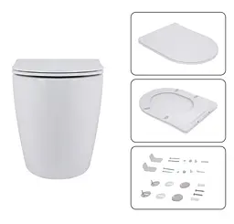 Набір Qtap Nest 4 в 1 підвісний унітаз Robin Ultra Quiet 520x365x365 + комплект інсталяції QT13332381AW47502 - мініатюра 7