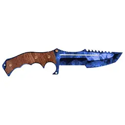 Ніж Мисливський "CS GO Crystall fade" HUN-C Сувенір-декор, на планшеті (4820242360207)