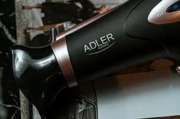 Фен для волосся Adler AD 2248 з іонізатором 2400 Вт Black - мініатюра 6