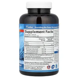 Докозагексаєнова кислота Carlson Laboratories Mother's DHA 500 mg 120 softgels (1086-2023-10-3890) - мініатюра 2
