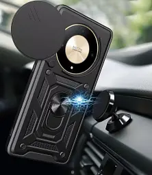 Панель BeCover Military для Honor Magic6 Lite 5G Black (710997) - мініатюра 4