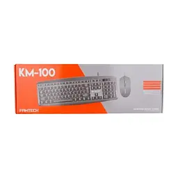 Клавіатура та миша Fantech KM100 оптичний сенсор чорна (ЦУ-00033226_393) - мініатюра 6