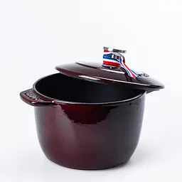 Каструля чавунна TS Kitchen Staub HPFLG5 RED 16 см 1.5л - мініатюра 2