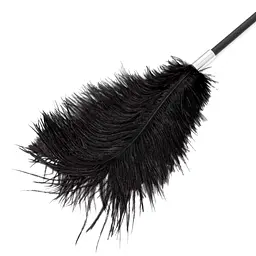 Стек Fetish B-Series Tickler Whip 1.0, 43.5 см (чорний) - мініатюра 3
