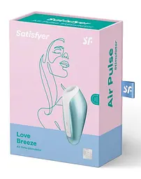 Мініатюрний вакуумний стимулятор Satisfyer Love Breeze Ice Blue Satisfyer IG003443; SO4103 90374 - мініатюра 2