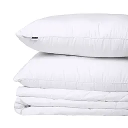 Літній постільний комплект MirSon Line Satin Light Pro Snow White Silk King Size (2200010983296) - мініатюра 6