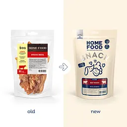Ласощі для собак Home Food м'ясна жила 80 г - мініатюра 2