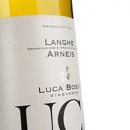 Вино Luca Bosio Langhe Arneis 13.5% біле сухе 0.75 л - мініатюра 3