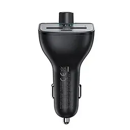 АЗП з FM-модулятором UGREEN CD229 FM&amp;Bluetooth Transmitter&amp;Car Charger + TF Slot Black - мініатюра 4