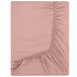 Простыня на резинке Ardesto Mix&amp;Match Premium, 180x200+30см, 100% хлопок, сатин, розовый светлый (ART1820FSU) - миниатюра 2