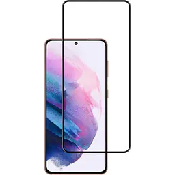 Скло захисне ACCLAB Full Glue Samsung S21 (G991) Black (1283126510519) - мініатюра 2