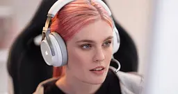Навушники Corsair VIRTUOSO RGB WIRELESS High-Fidelity Gaming Headset (CA-9011186-EU) White - мініатюра 6