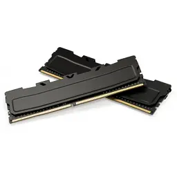 Модуль пам'яті для комп'ютера DDR4 16GB (2x8GB) 3200 MHz Black Kudos eXceleram (EKBLACK4163222AD) - мініатюра 3