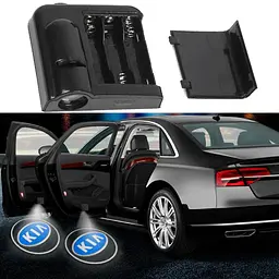 Лазерне Підсвічування дверей Проектор для автомобіля (Картридж Kia лого) 1 шт. - мініатюра 2