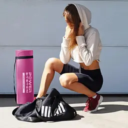 Коврик для йоги и фитнеса Power system 180х61х1 см fit0008759 - мініатюра 5