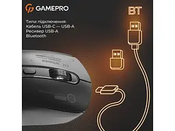 Миша GamePro Genesis Winner Black (GM079B) - мініатюра 5