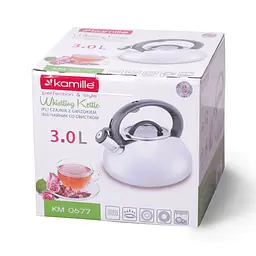 Чайник зі свистком Kamille KM-0677 3 л - мініатюра 4
