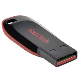USB флеш накопичувач SanDisk 128GB Cruzer Blade USB 2.0 (SDCZ50-128G-B35) - мініатюра 3