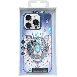 Чохол Epik TPU+PC Crystal Hunt with MagSafe для Apple iPhone 16 Pro Max (6.9) Blue - мініатюра 3