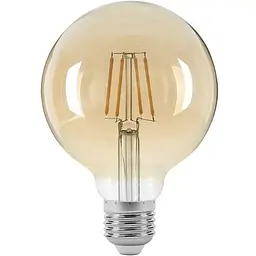 LED лампа Titanum Filament G95 6W E27 2200K бронза (TLFG9506272A) - мініатюра 2