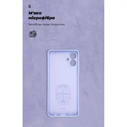 Чохол до мобільного телефона Armorstandart ICON Samsung A06 (A065) Camera cover Lavender (ARM80137) - мініатюра 4