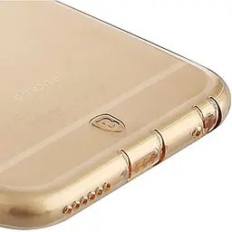 Чохол-накладка Накладка Baseus Simple IPhone 6 Plus Gold - мініатюра 4