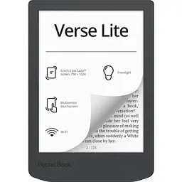 Електронна книга Pocketbook 619 Verse Lite, Midnight Grey (PB619-T-CIS)