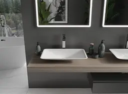 Умивальник Mexen Esper White MEX-23036001, Білий - мініатюра 6